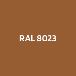 RAL 8023 Orangebraun