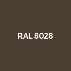 RAL 8028 Terrabraun